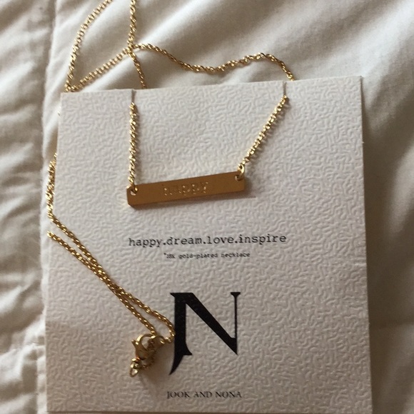 Jook and Nona 18k Gold Plated necklace - Picture 2 of 5